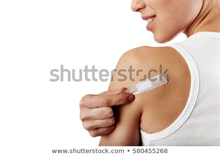 Foto stock: Adhesive Bandage With The Text Help