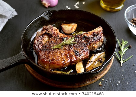 Stock fotó: Pan Fried Pork