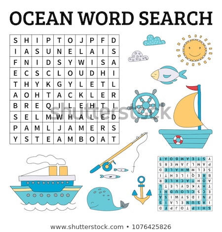 Zdjęcia stock: Puzzle With Word Skills