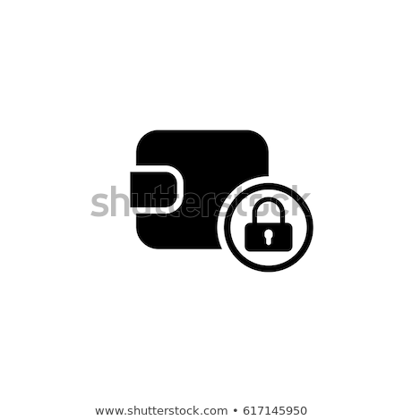 Zdjęcia stock: Assets Protection Icon Flat Design