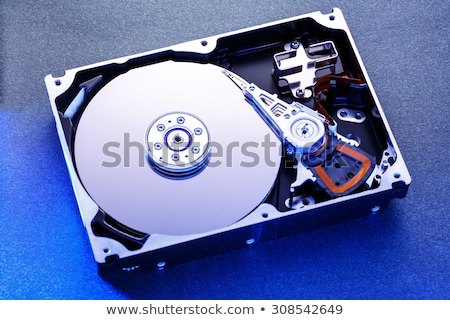 Сток-фото: Hard Disk Memory Close Up