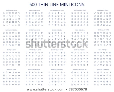 Stock photo: Mobile Edit Pencil Icon With Set