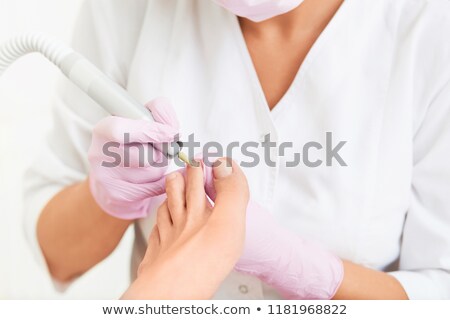 ストックフォト: Female Foot At Procedure Of Pedicure