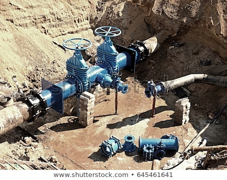 ストックフォト: Wellhead With Valve Armature