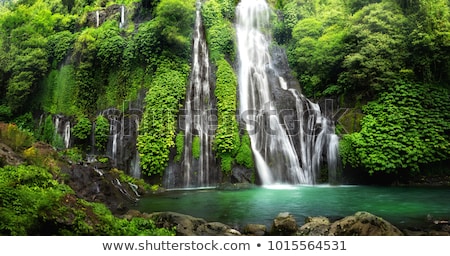 Foto stock: Scenic Waterfall In Bali