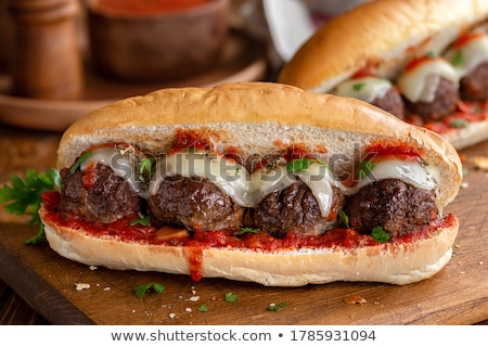 Foto stock: Ub · de · albóndigas