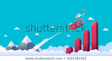 Stock fotó: Rocket Graph