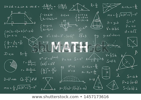 Foto stock: Equations