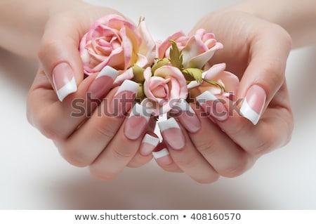 Foto d'archivio: French Manicure