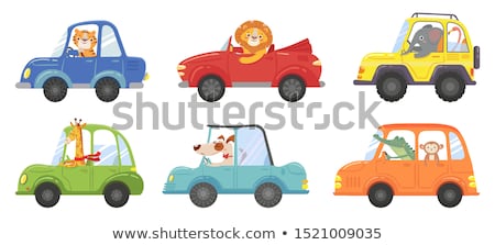 Stock foto: Cartoon Car