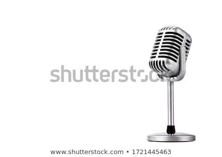 [[stock_photo]]: Retro Microphone