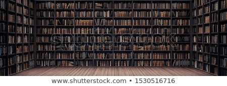 Foto d'archivio: Bookshelves