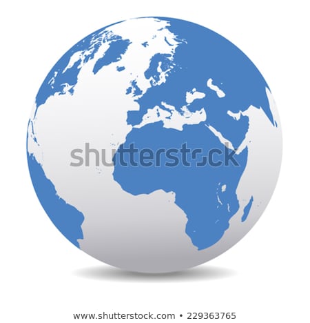 Zdjęcia stock: Middle East Russia Europe And Africa Global World