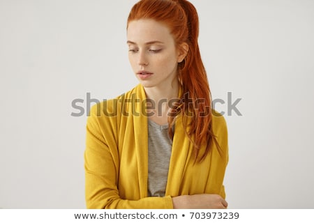 Stock photo: Redhead Woman With Ponytails
