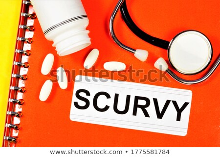 Foto d'archivio: Scurvy Diagnosis Medical Concept