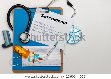 Stok fotoğraf: Diagnosis - Sarcoidosis Medical Concept