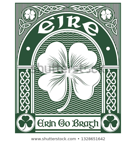 Foto stock: Travel To Ireland Pattern