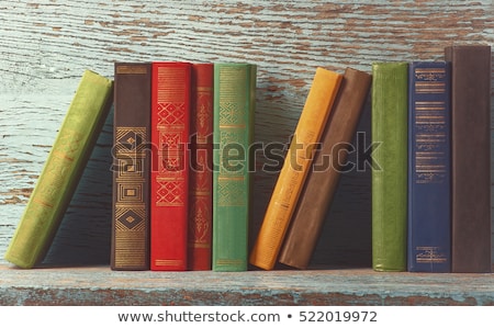 Stock photo: Stack Of Historic Books