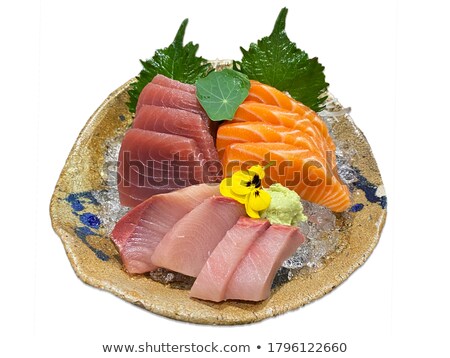 Zdjęcia stock: Japanese Style Assorted Sashimi Dish