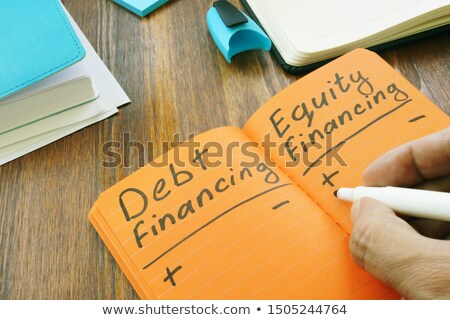 ストックフォト: Debt Equity
