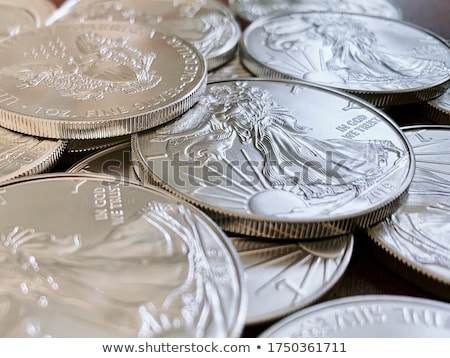 Stock fotó: American Silver Coins
