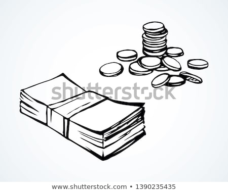 Stockfoto: Pack Of Money - Big Pile Of Banknotes In Hand