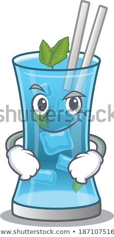 Zdjęcia stock: Mascot Smiley Arrogant Illustration