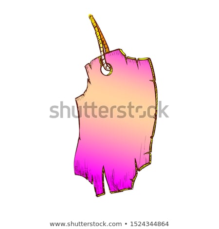 [[stock_photo]]: Label Paper Material Hanging On String Color Vector