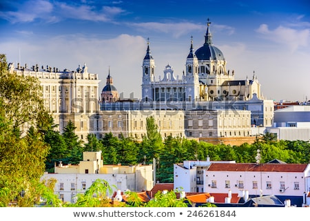 Stock photo: The Royal Palace Of Madrid Or Palacio Real De Madrid