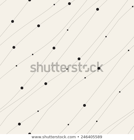 Stock fotó: Vector Seamless Stylish Pattern Geometric Striped Ornament Optical Illusion Thin Lines Background