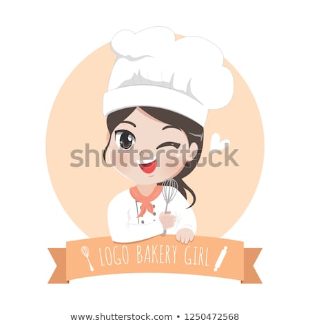 Zdjęcia stock: Little Girl Cooking