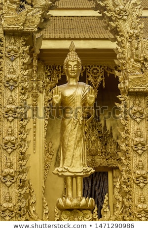 Zdjęcia stock: Buddha Statue At Temple
