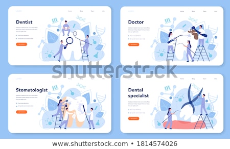 Stock fotó: Dentist Using Dental Drill