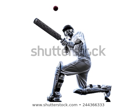 Stock fotó: A Cricket Player