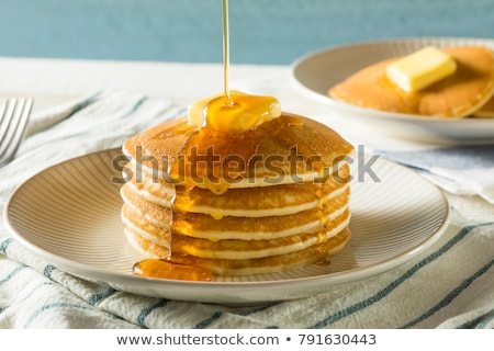 Stock fotó: Fresh American Pancakes