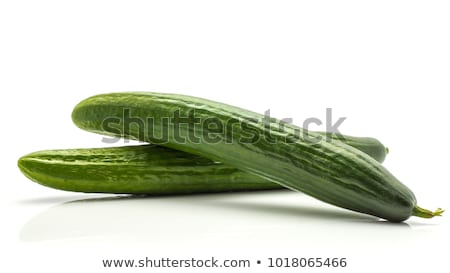 Сток-фото: Single Long Cucumber