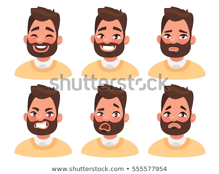 Imagine de stoc: Cartoon Smiling Man