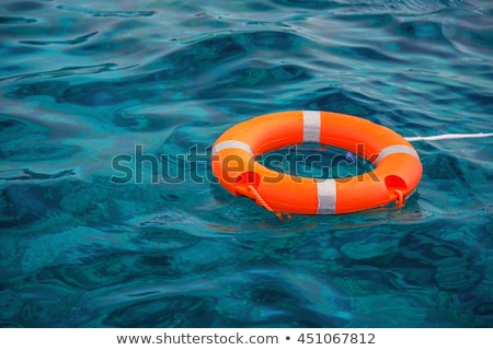 Stock photo: Blue Ocean With Buoy