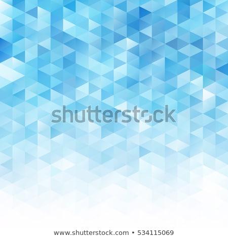 Stok fotoğraf: Blue Mosaic Background