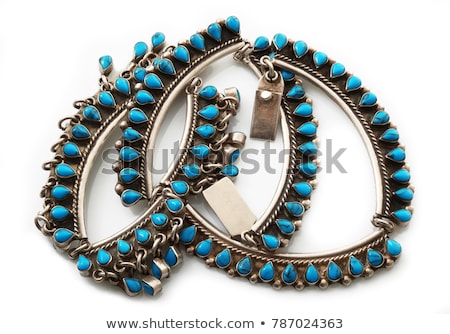 Foto stock: Agate Necklace