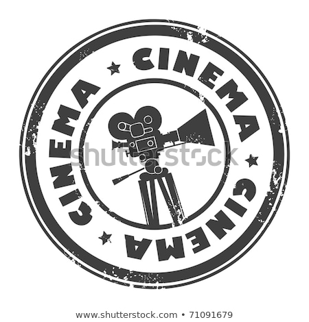 Stok fotoğraf: Cinema Stamp