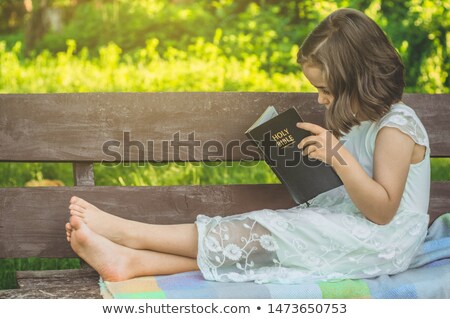 ストックフォト: Side View Of Jesus Christ Sitting