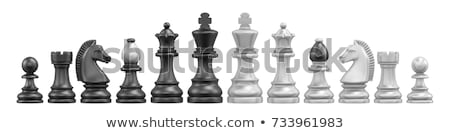 Black Chess Pawn ストックフォト © djmilic