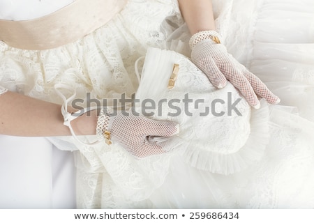Foto stock: First Holy Communion Brown Girl