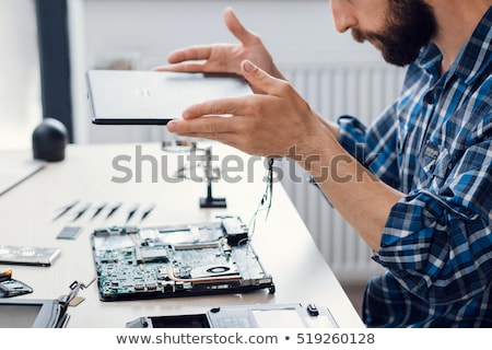 Stockfoto: Laptop Screen With Business Case Concept