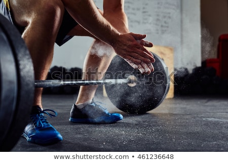 Stock photo: Barbell Weightlifting Sports