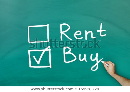 [[stock_photo]]: Choosing To Rent Not To Buy Real Estate Concept