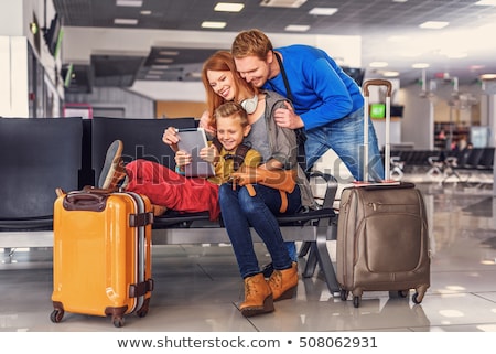 Stock fotó: Happy Family In Ling Room