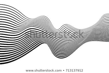 ストックフォト: Optical Illusion Effect Op Art Vector Abstract Background