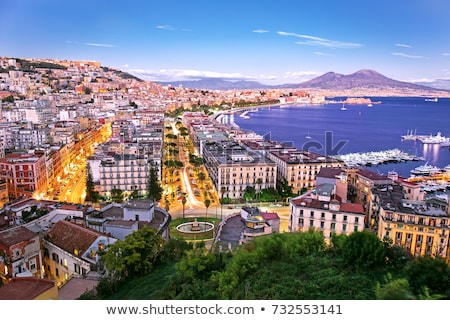 Stok fotoğraf: Gulf Of Naples Italy